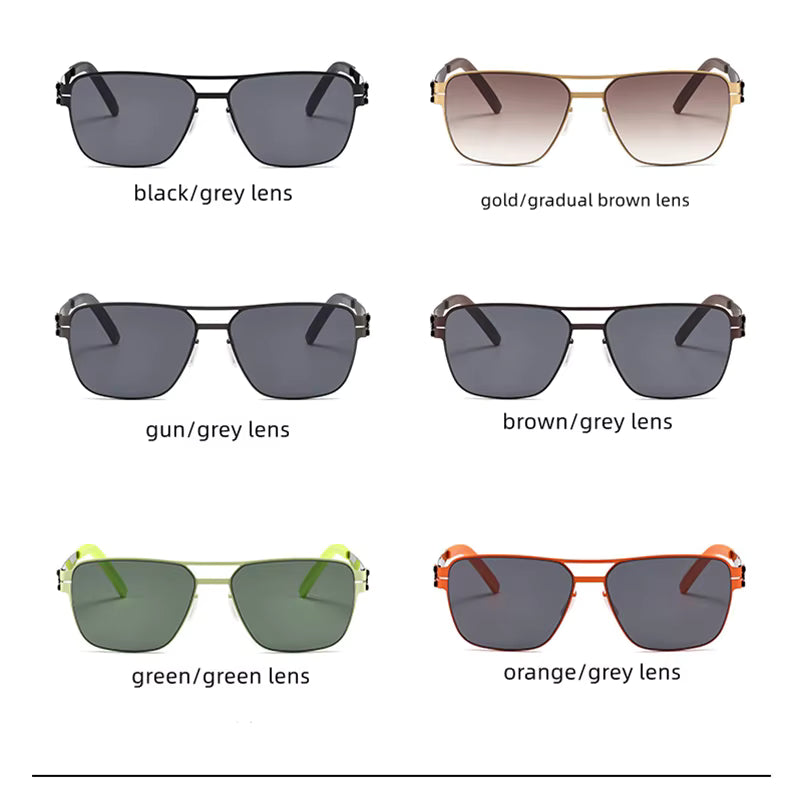 ELIAS-1 Ultralight Square Sunglasses – Germany Design