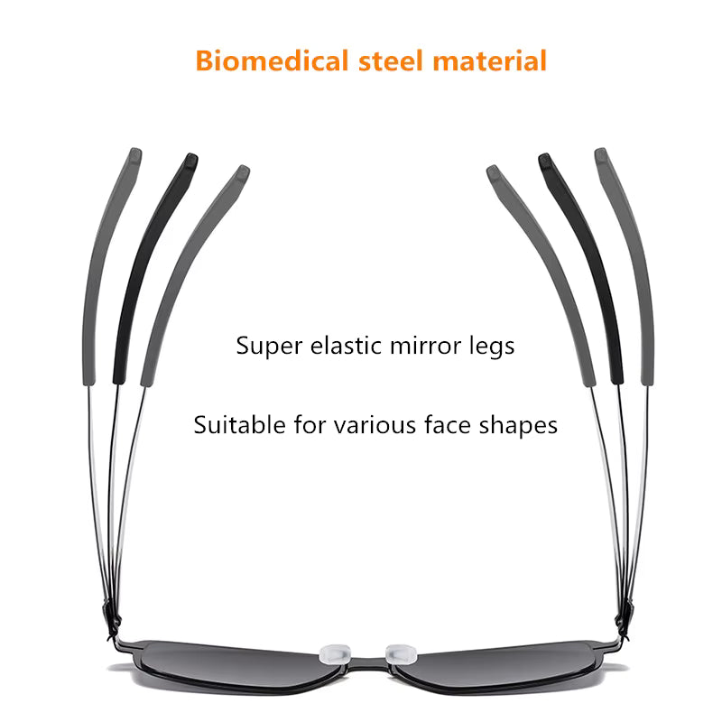 ELIAS-1 Ultralight Square Sunglasses – Germany Design