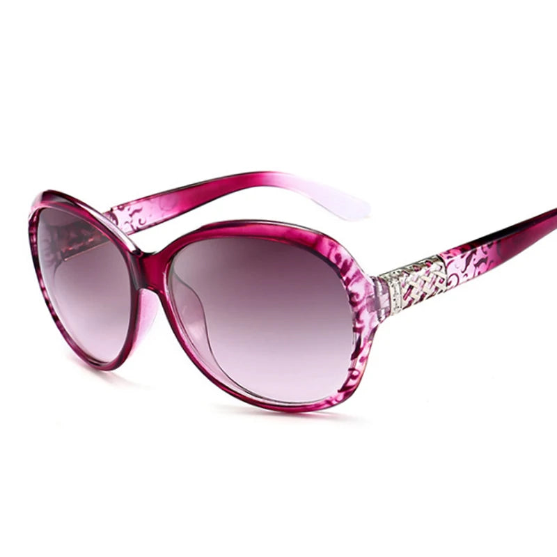 Vintage Round Gradient Sunglasses