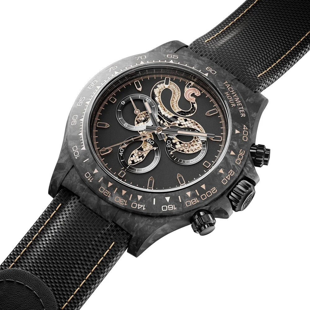 Artisan Mastery Cronusart Carbon Fiber Snake Edition