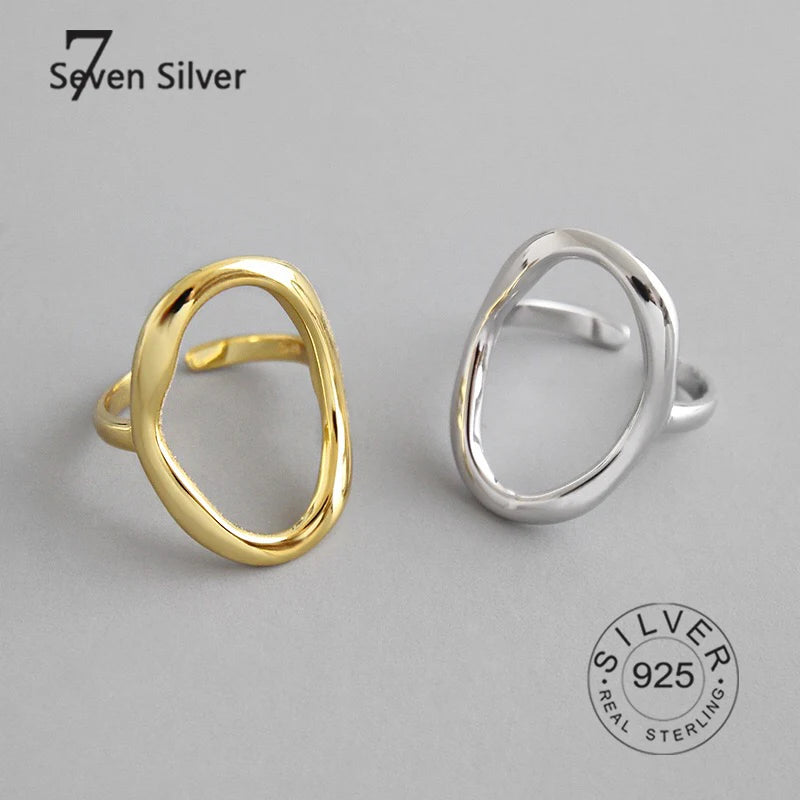 925 Sterling Silver Adjustable Ring – Classic Design