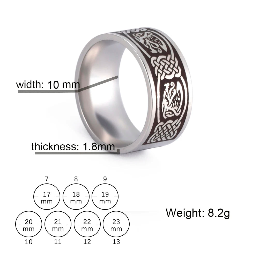 Nordic Heritage Amulet Ring Unified Spirit