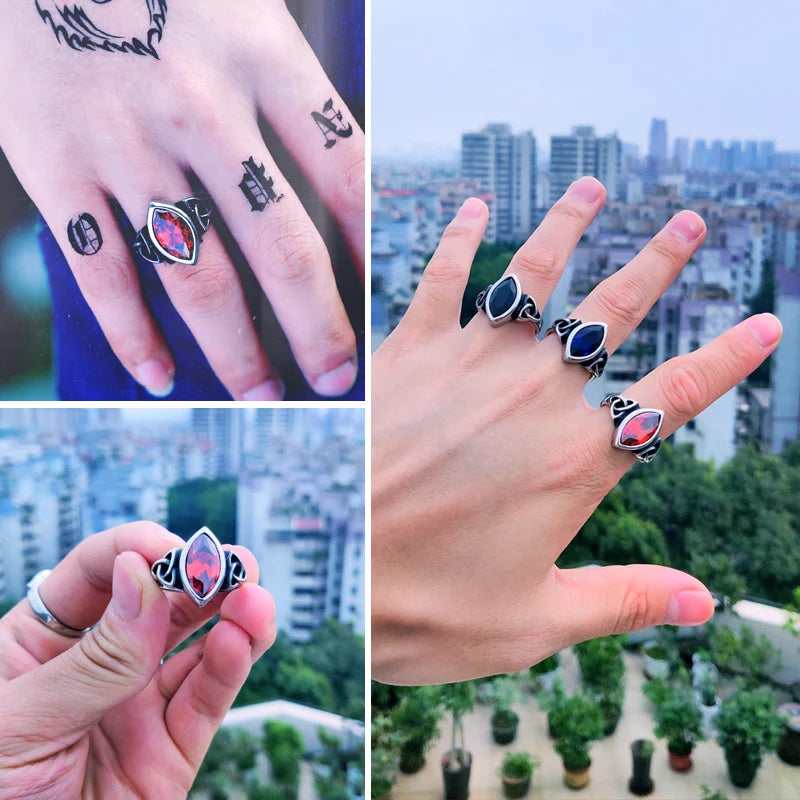 The Warrior’s Spirit Viking Rune Knot Ring