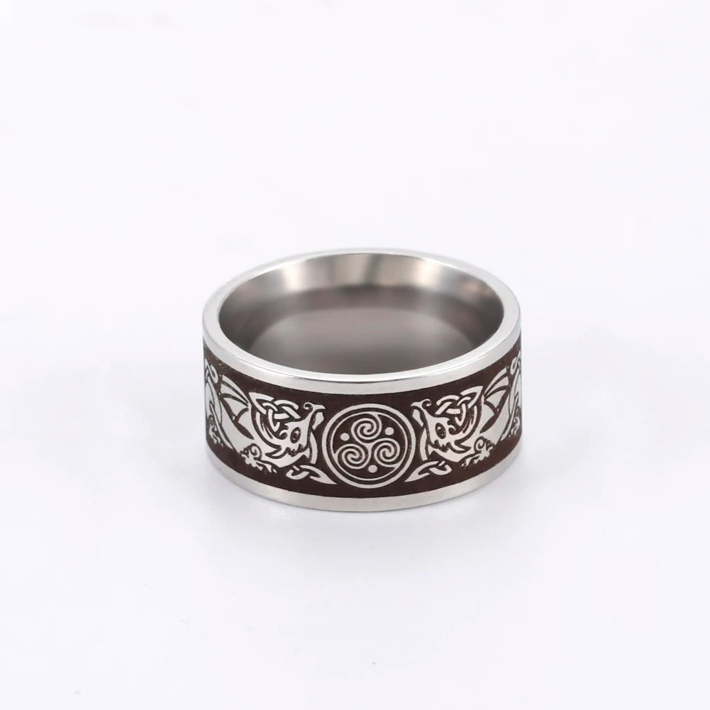 Nordic Heritage Amulet Ring Unified Spirit