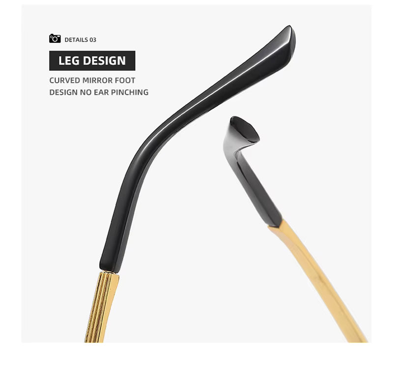 Rectangle Gradient Fashion Sunglasses