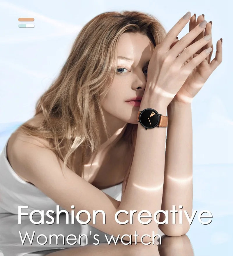 Whimsical Motion: Creative Rotating Dial Ladies' Watch