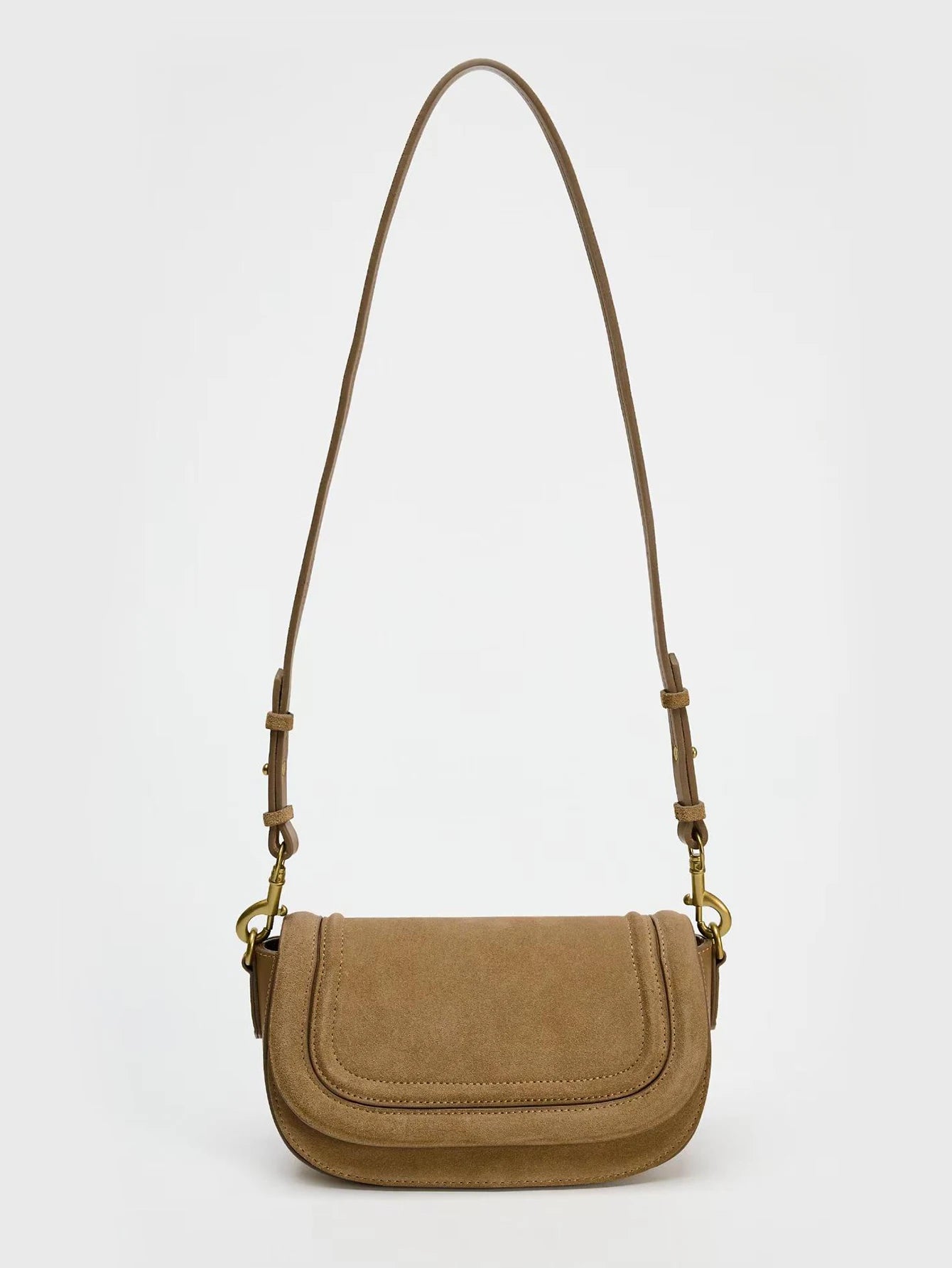 Casual Retro PU Crossbody Bag – Large Capacity with Adjustable Strap