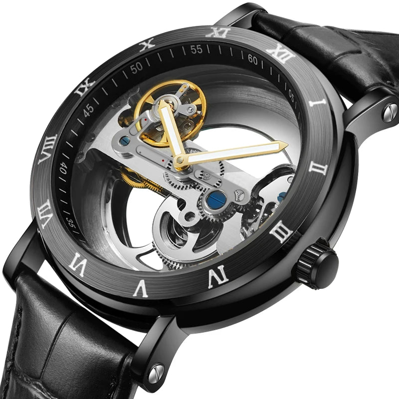 Amazin Skeleton Automatic Mechanical Watch – Men