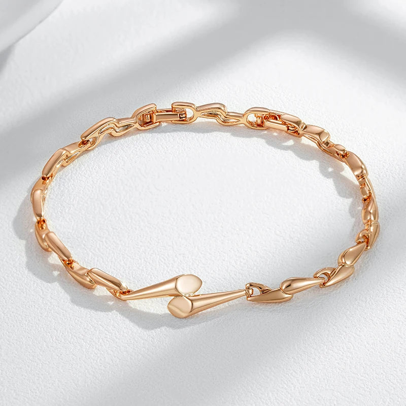 Rose Gold Geometric Glossy Bracelet Day by Day