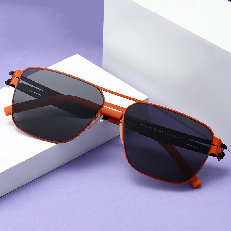 ELIAS-1 Ultralight Square Sunglasses – Germany Design