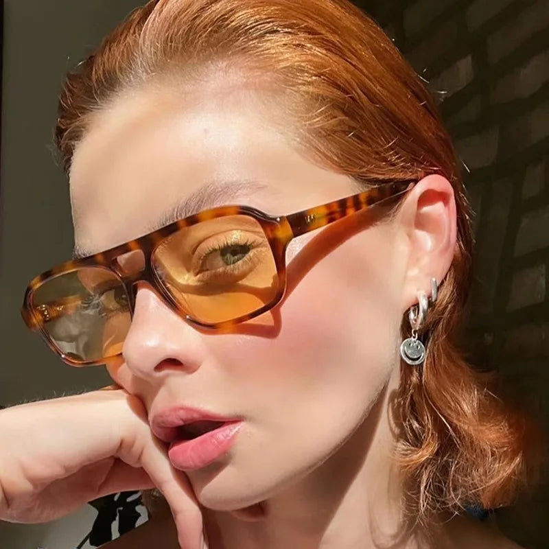 Vintage Square Sunglasses – Women