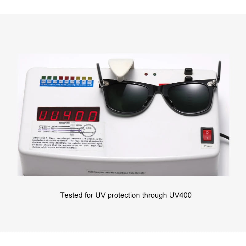 Classic Acetate Sunglasses with Glass Lenses - Man