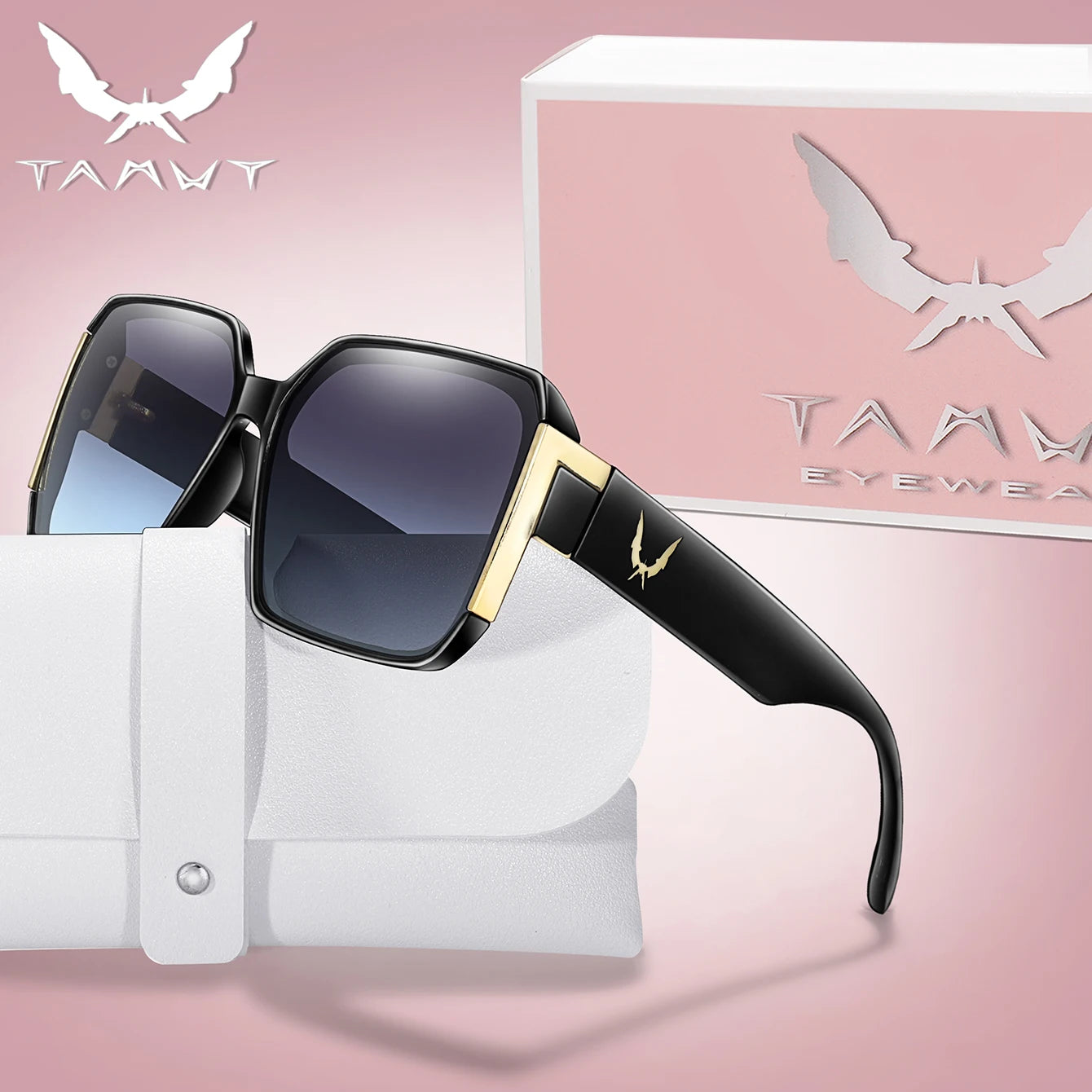 Luxury Vacation Square Sunglasses – Unisex