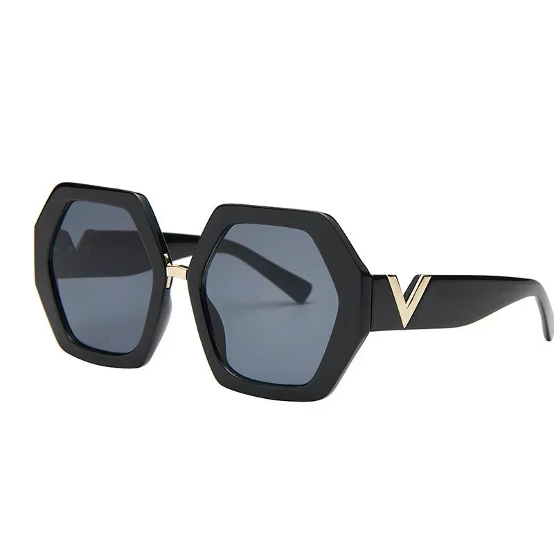 Luxury Retro Square Sunglasses – Women