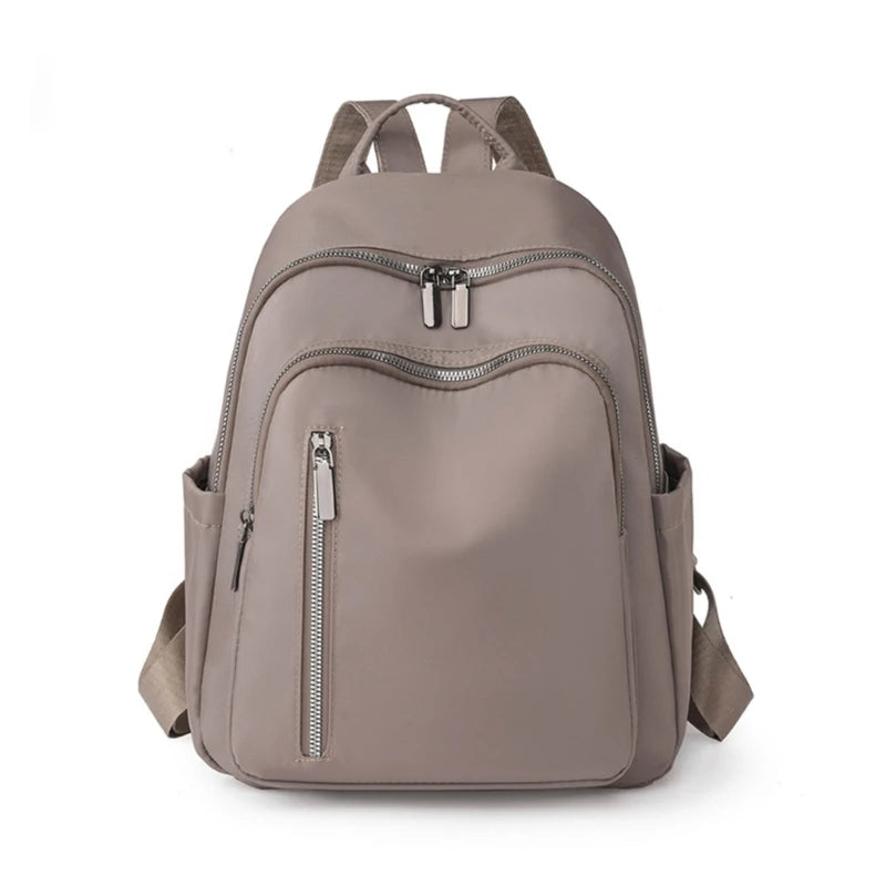 Anti-Theft Nylon Laptop Backpack for Women with 14” Notebook Compartment