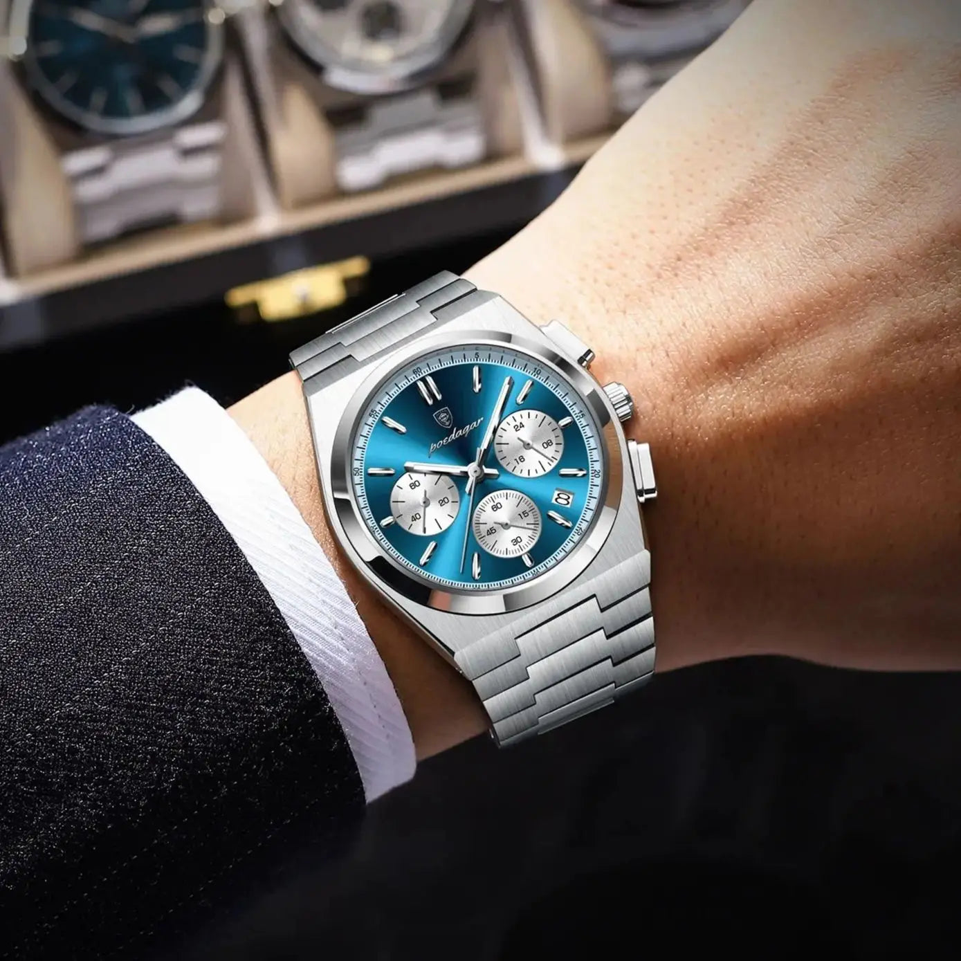 Poedagar Urban Chronograph Man Watch