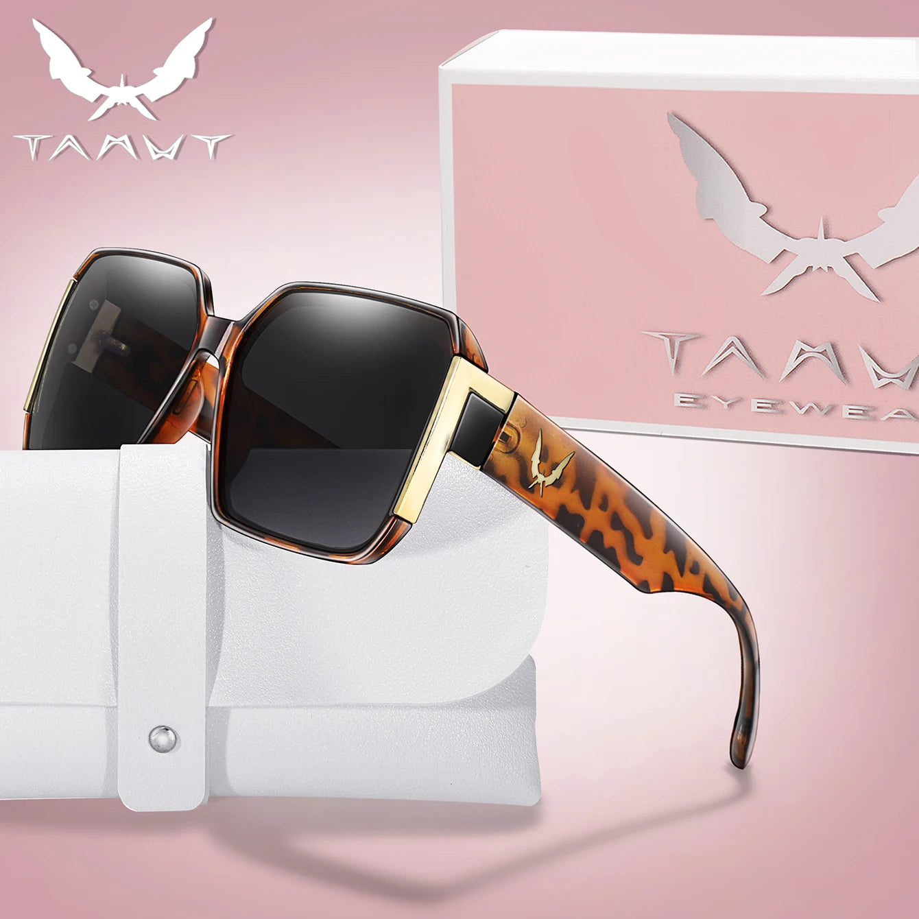 Luxury Vacation Square Sunglasses – Unisex