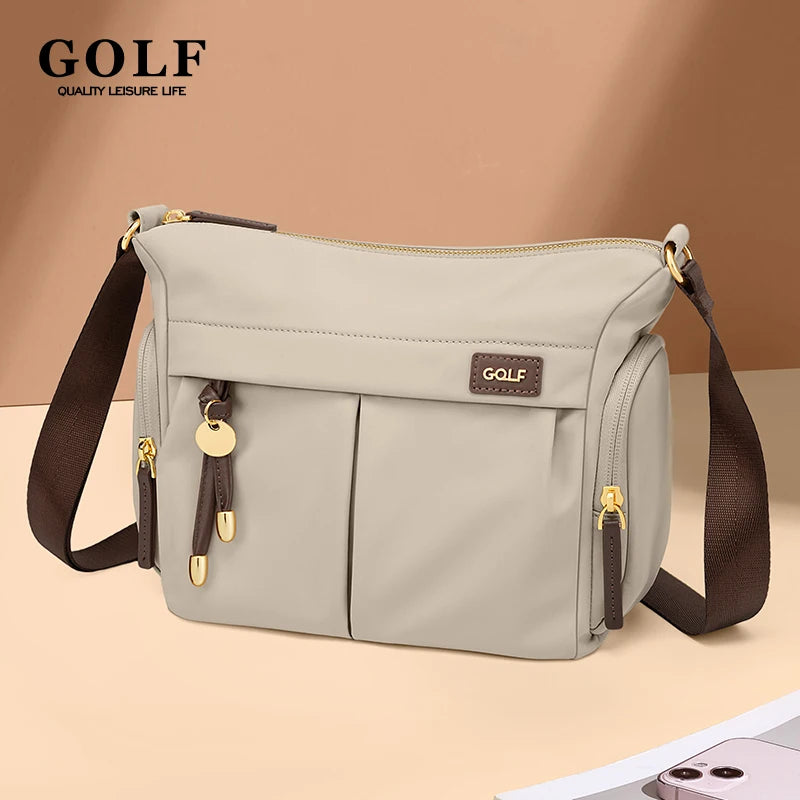 Women’s Waterproof Nylon Crossbody Bag AntTheft Everyday Style
