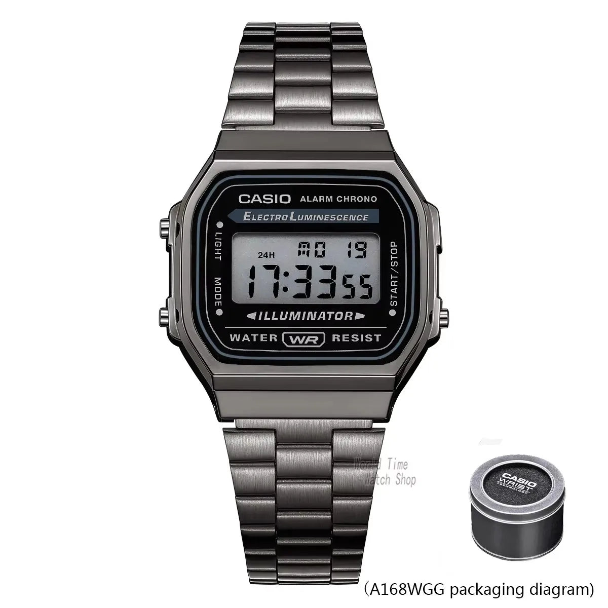 Casio Vintage Digital Quartz Watch – Men