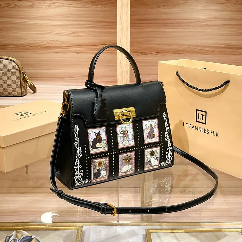 Retro Luxury Crossbody Shoulder Bag for Women – 2025 Designer Style