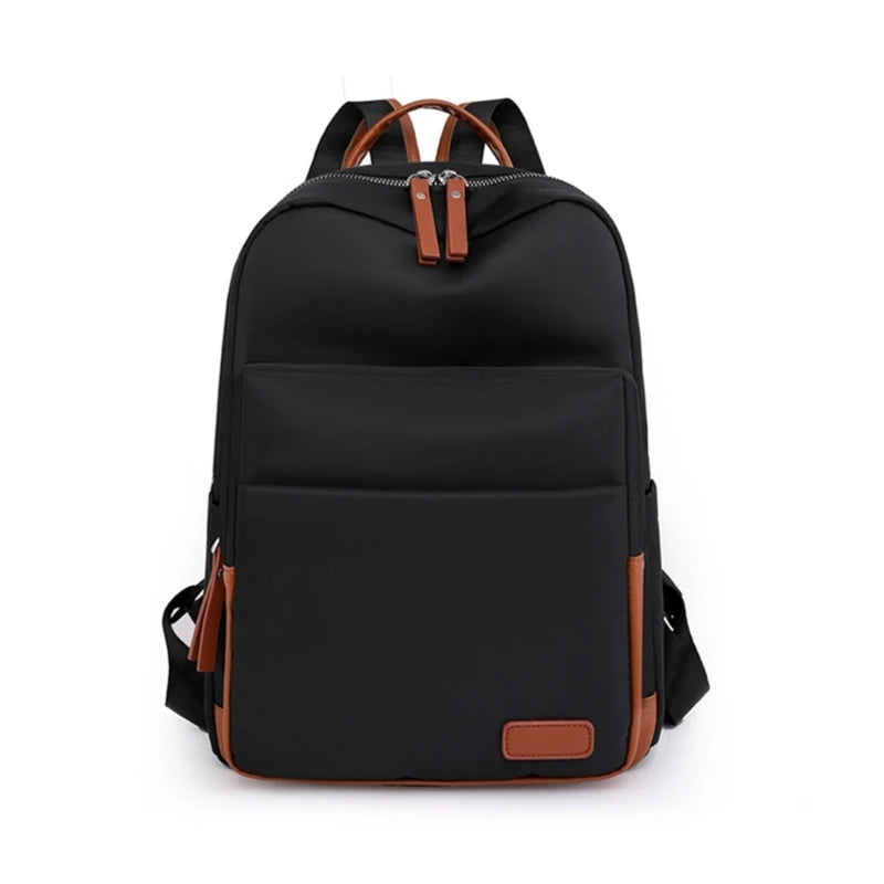 Anti-Theft Nylon Laptop Backpack for Women with 14” Notebook Compartment