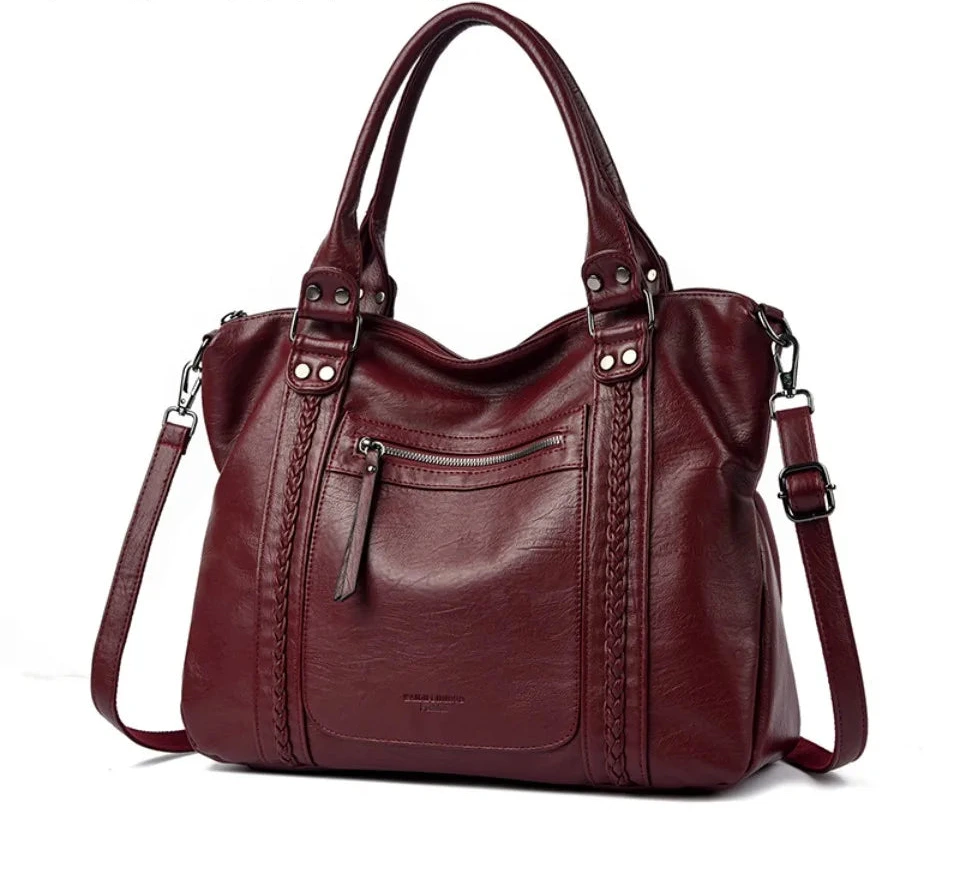 Velvet Touch: AMYMANG Luxury Microfiber Soft Tote