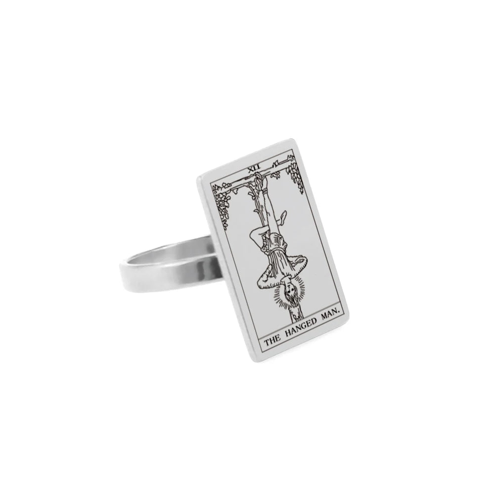 The Major Arcana Tarot Card Ring Mystic Elegance