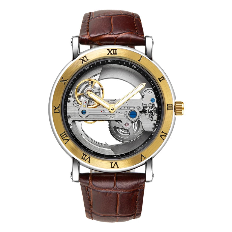 Amazin Skeleton Automatic Mechanical Watch – Men