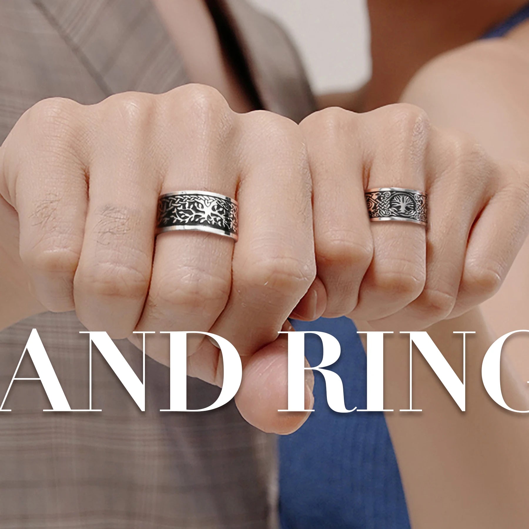 Nordic Heritage Amulet Ring Unified Spirit