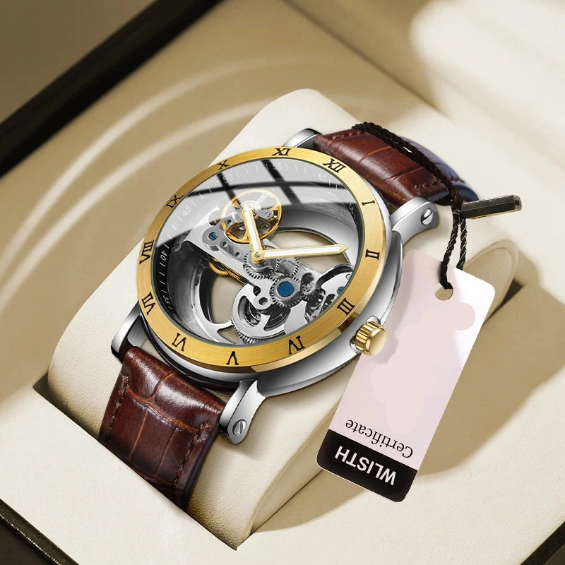 Amazin Skeleton Automatic Mechanical Watch – Men