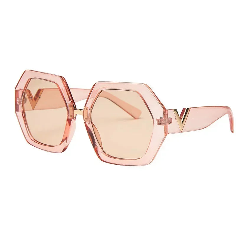 Luxury Retro Square Sunglasses – Women