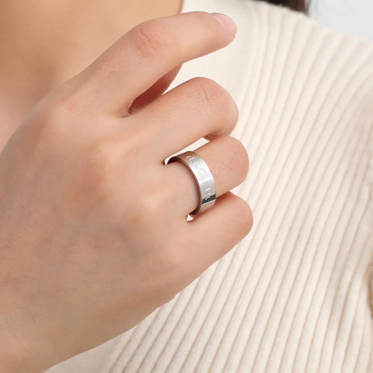 Shema Hebrew Engraved Ring Jewish Blessing