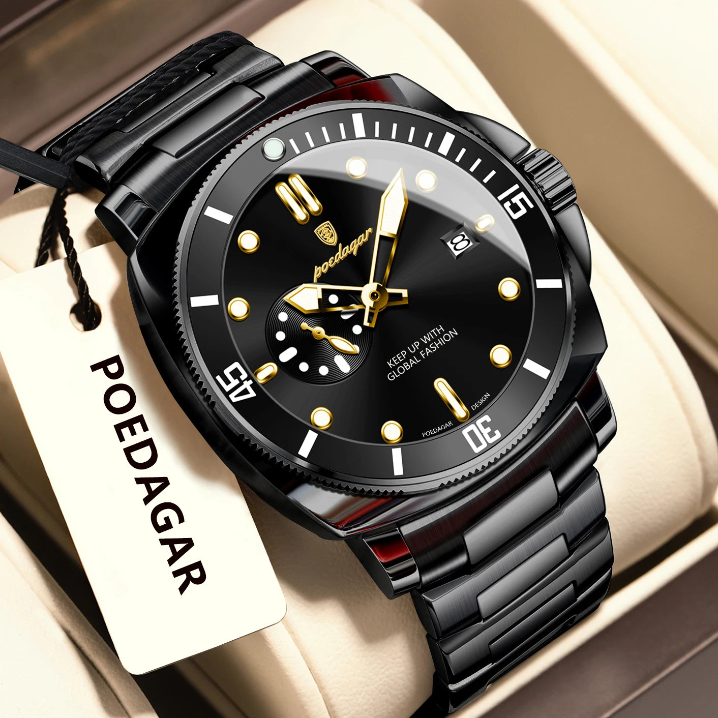 Poedagar Executive Chronograph Men´s Watch
