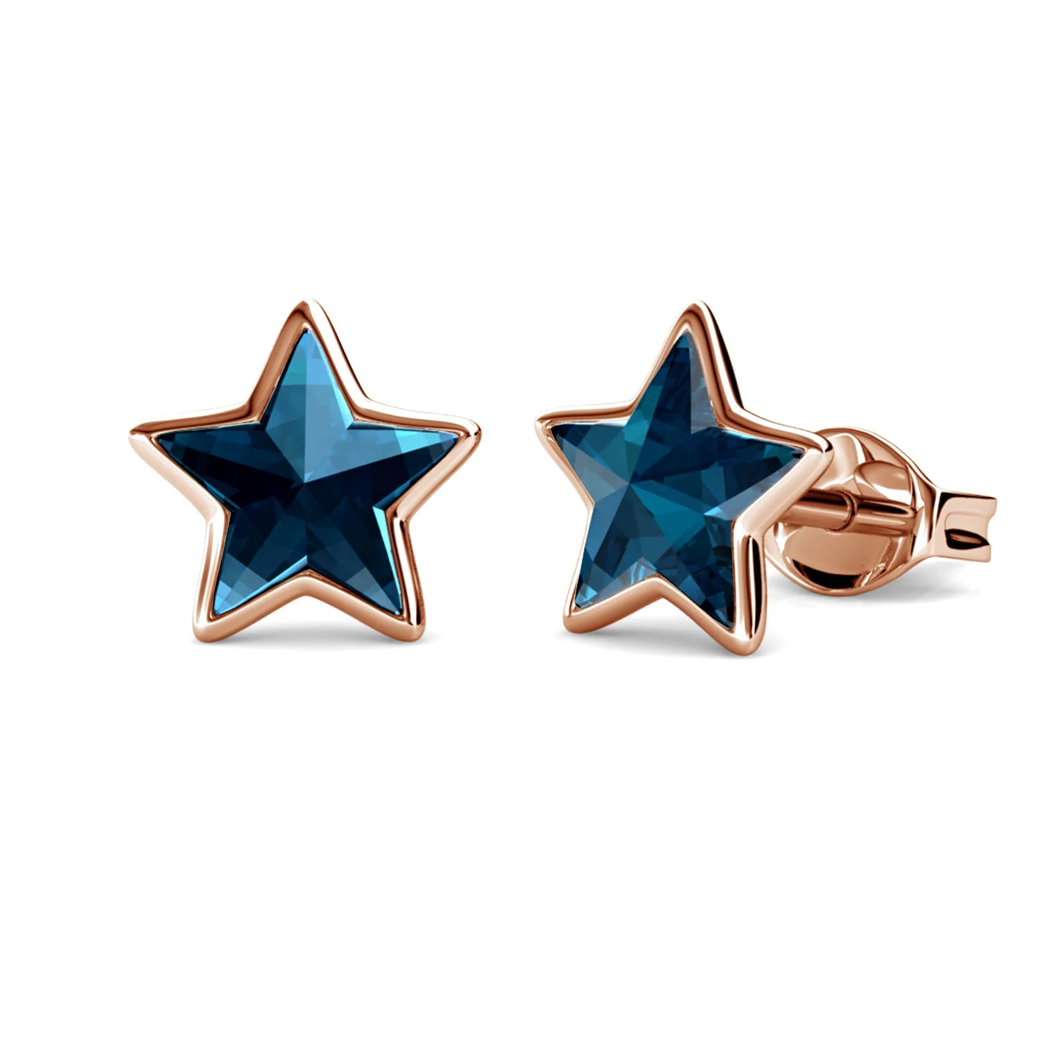 Celestial Sparkle: Yolora Bling Star Swarovski Studs