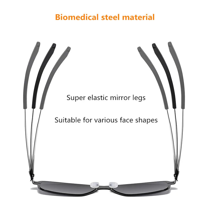 ELIAS-1 Ultralight Square Sunglasses – Germany Design