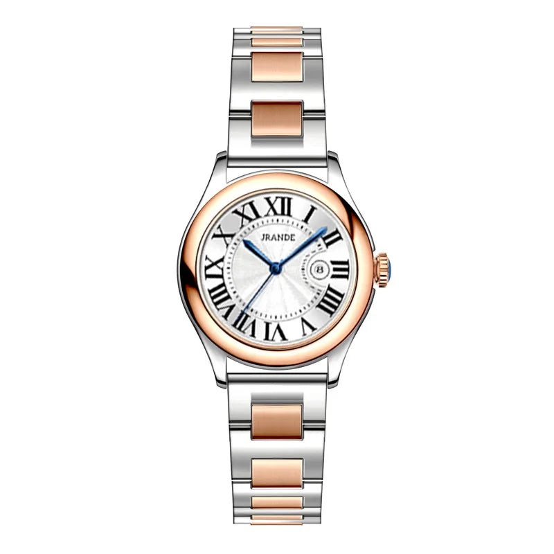 Timeless Elegance: Vintage Luxury Ladies’ Leather Watch