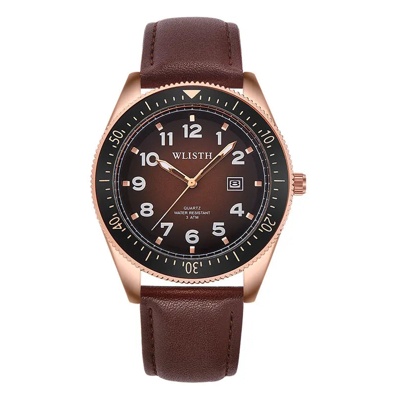 Luxury Retro Business Quartz Watch – Men