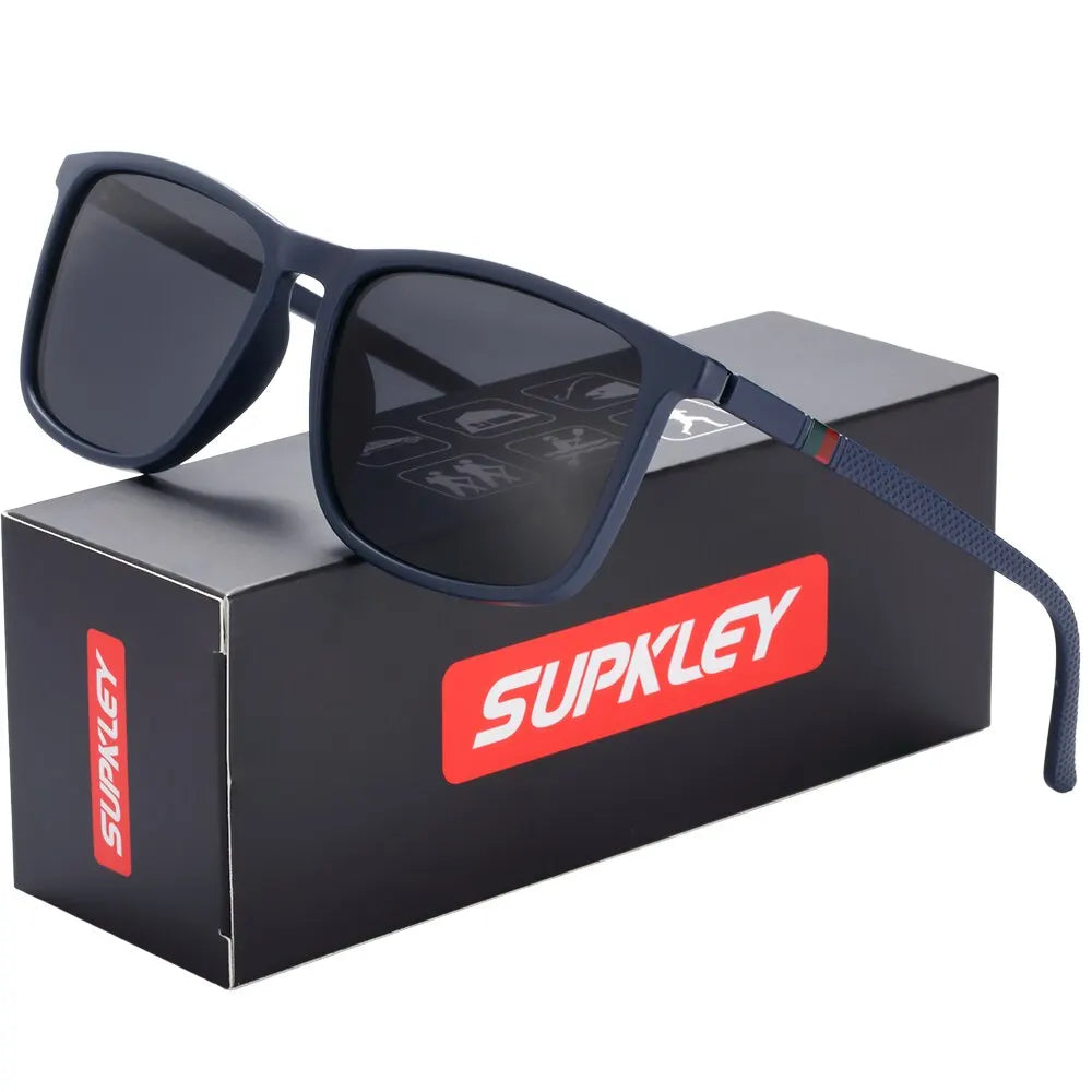 Classic Sports Square Polarized Sunglasses - Man