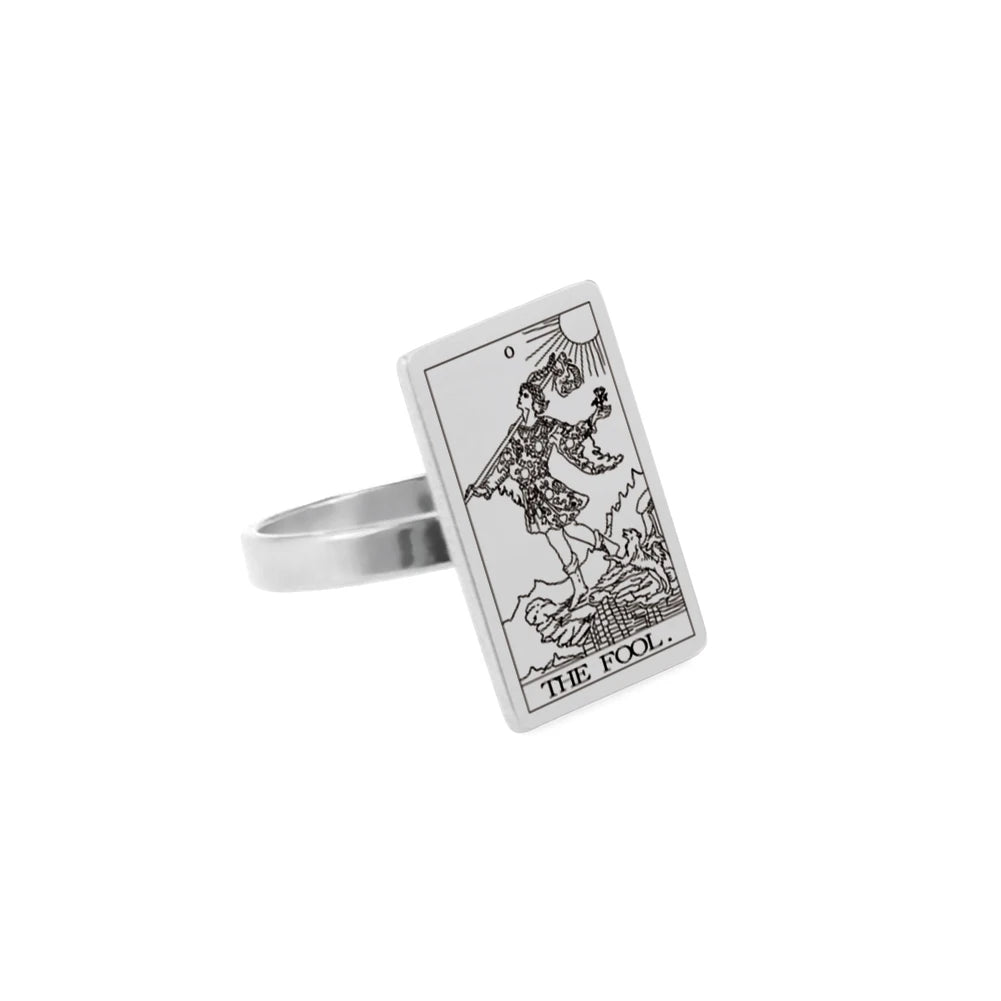 The Major Arcana Tarot Card Ring Mystic Elegance