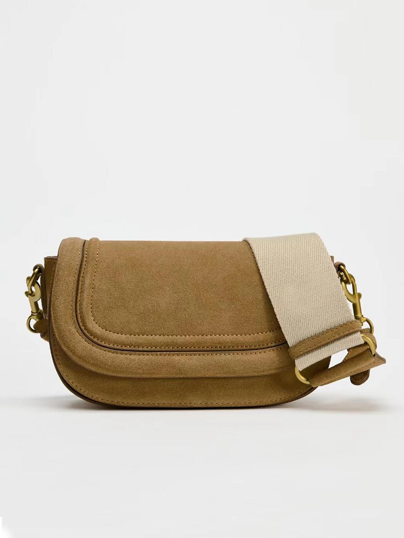 Casual Retro PU Crossbody Bag – Large Capacity with Adjustable Strap