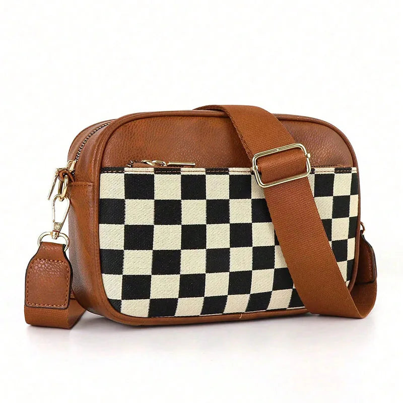 Vintage Charm: The Multifunctional Retro Square Box Bag