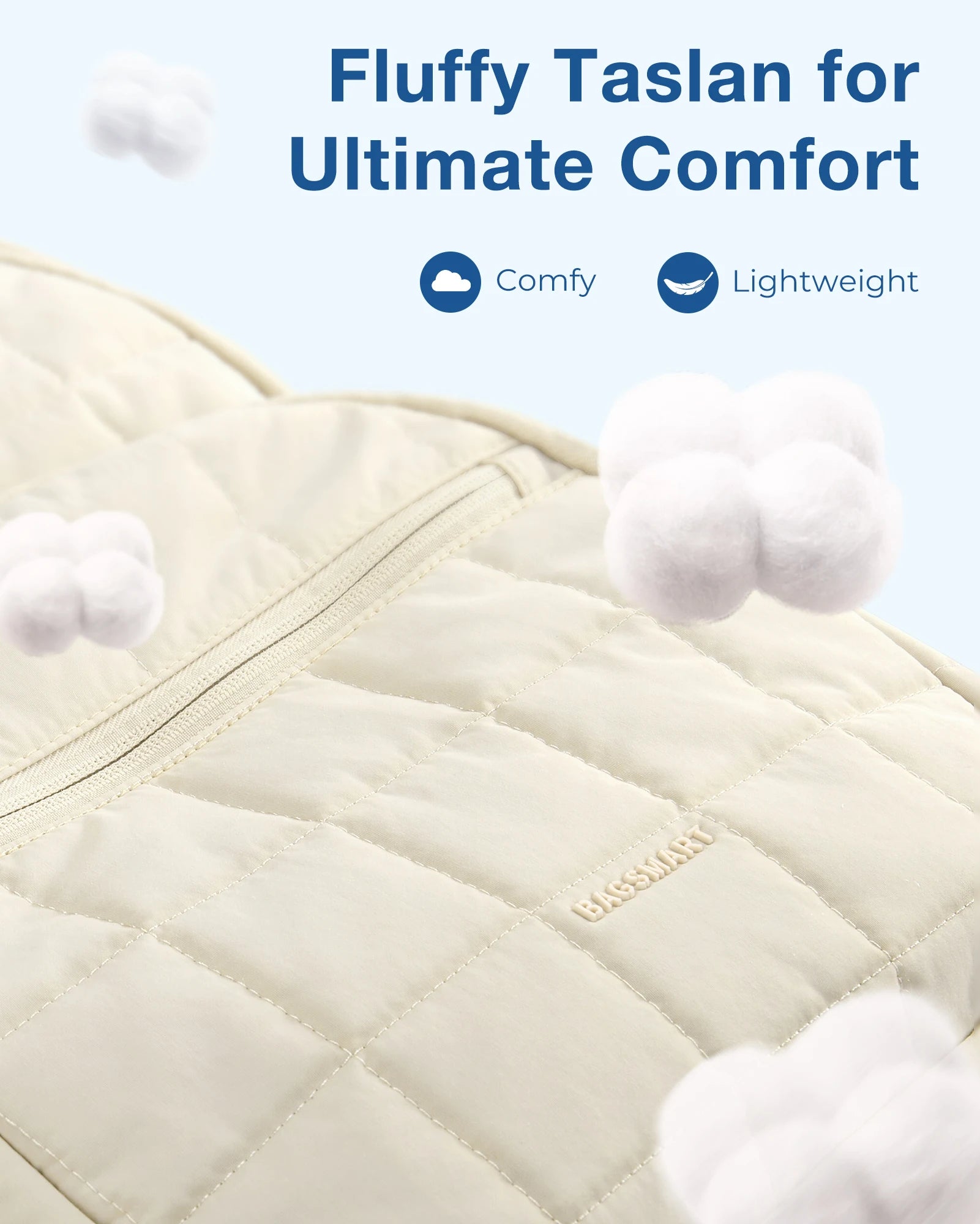 Quilted Laptop Backpack for Women – Water-Resistant 15.6” College & Travel Bag