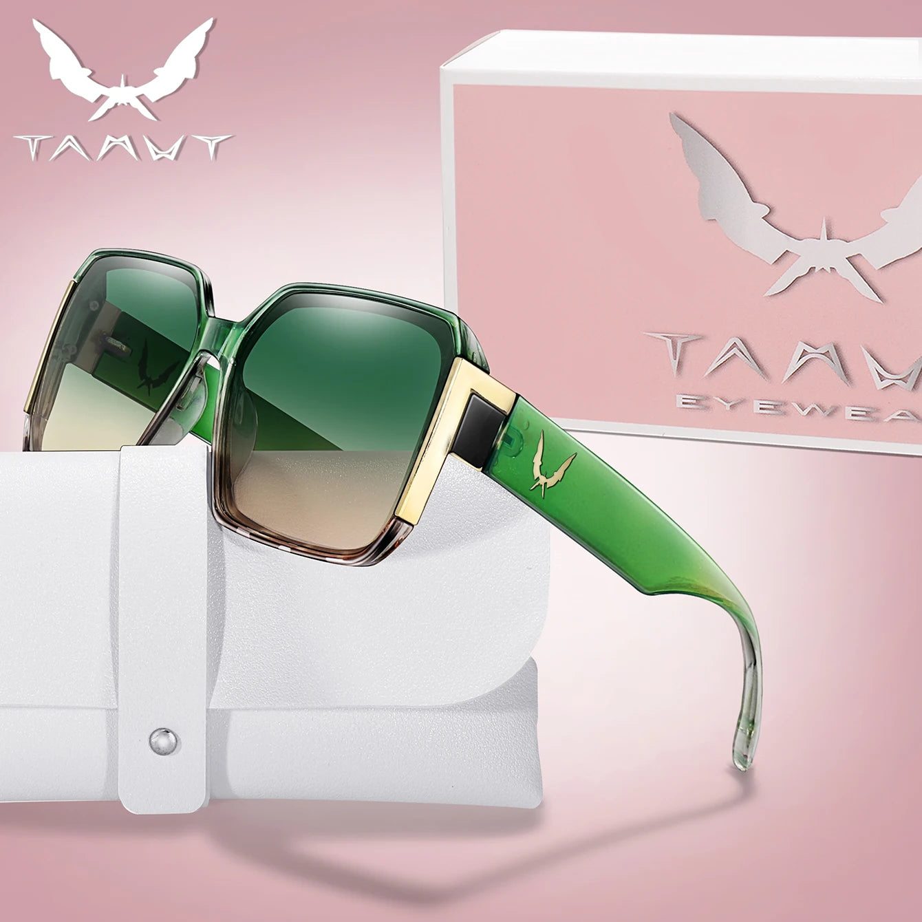 Luxury Vacation Square Sunglasses – Unisex