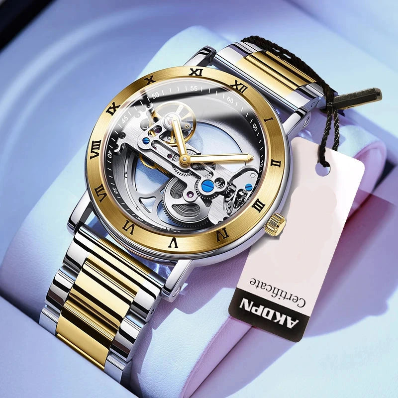 Skeleton Automatic Mechanical Watch – Men