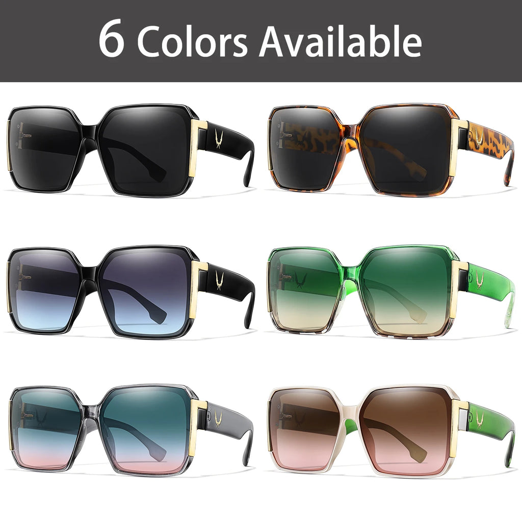 Luxury Vacation Square Sunglasses – Unisex
