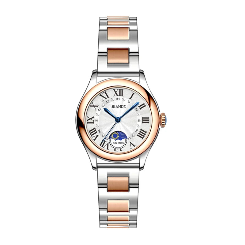 Timeless Elegance: Vintage Luxury Ladies’ Leather Watch
