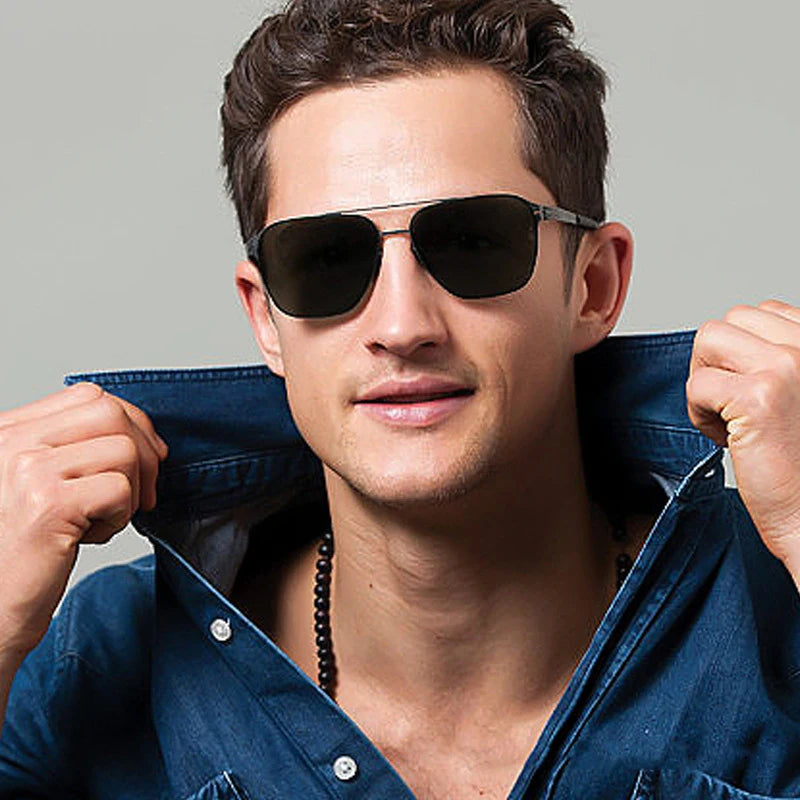 Screwless Pilot Sunglasses – Men