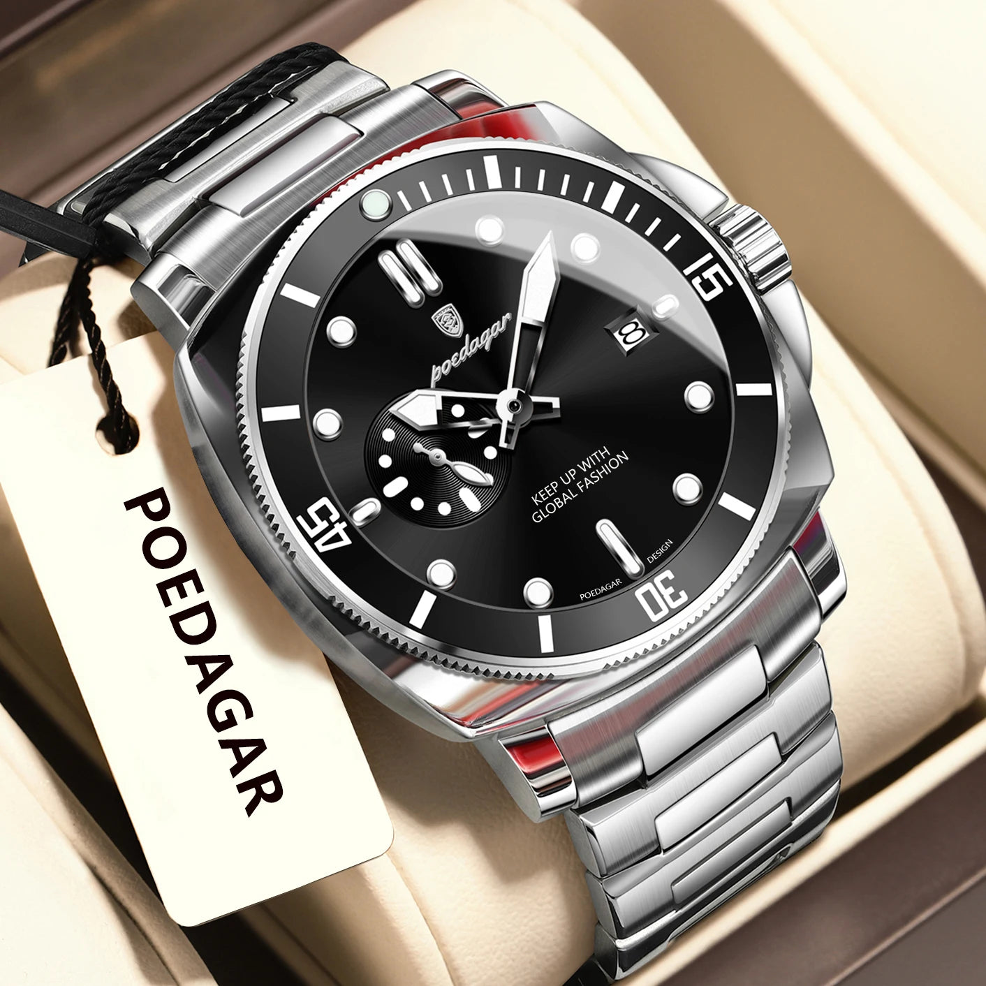 Poedagar Executive Chronograph Men´s Watch