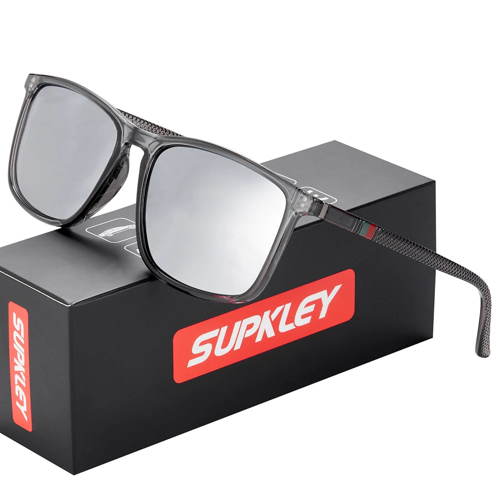 Classic Sports Square Polarized Sunglasses - Man