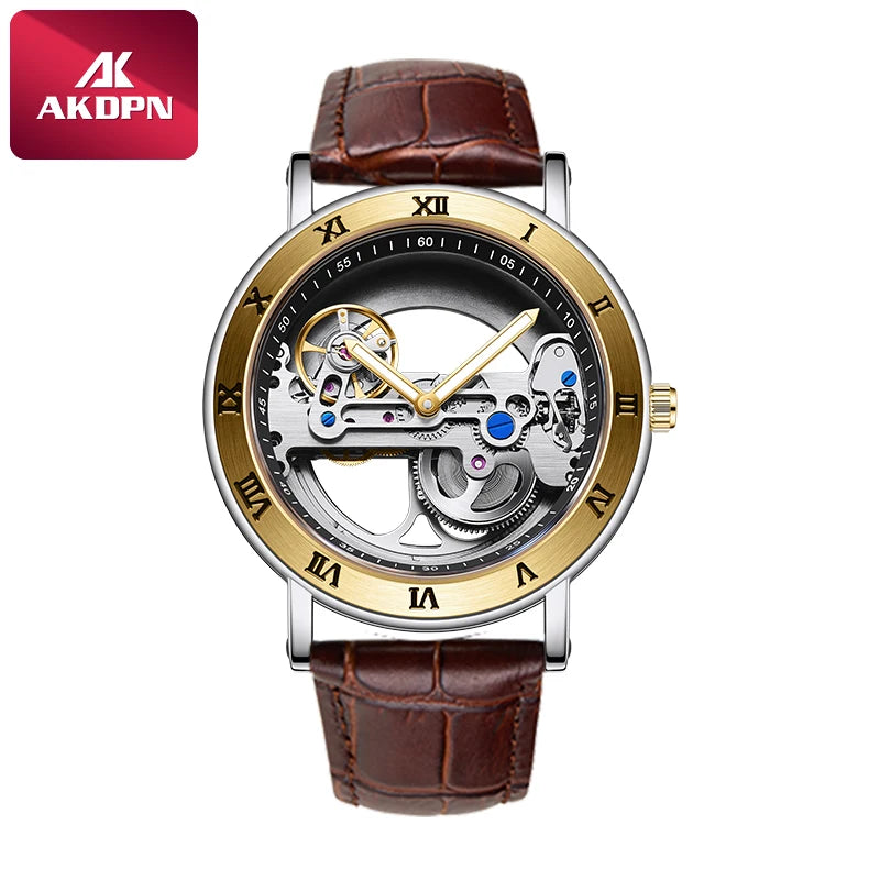 Skeleton Automatic Mechanical Watch – Men